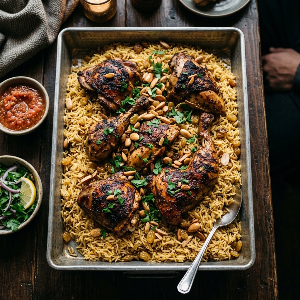 Chicken Hanith Catering Tray