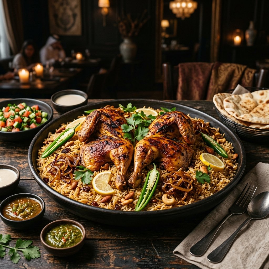 Chicken Mandi Catering Tray