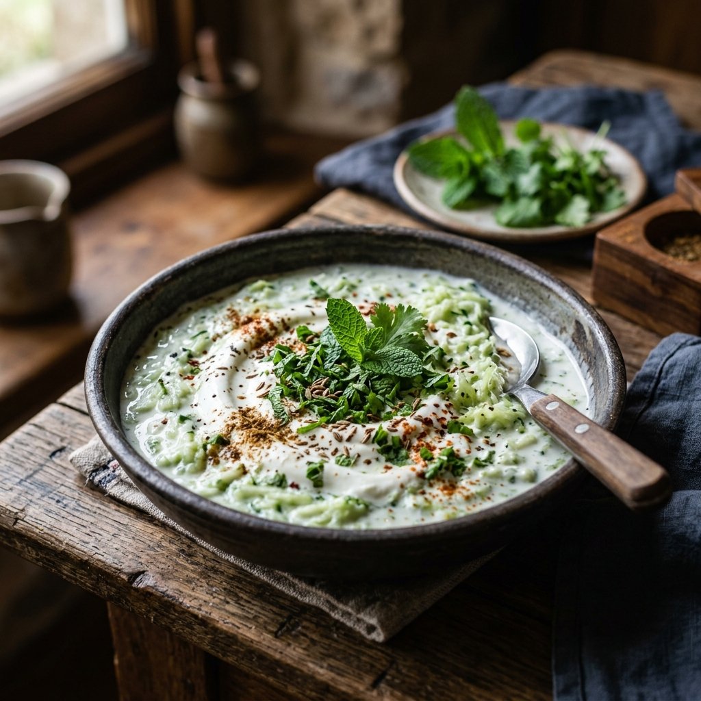 Cucumber Raita Bowl